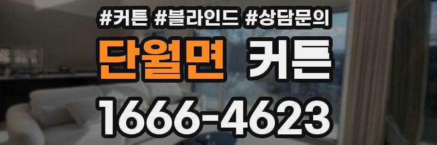 단월면 커튼