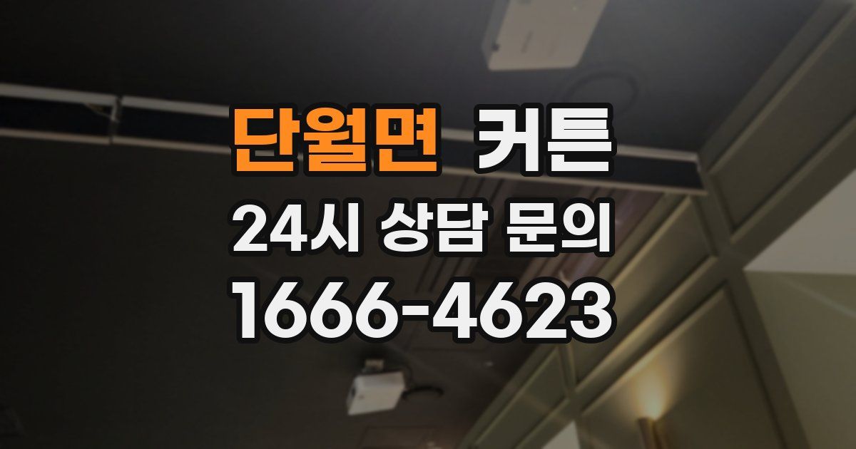 단월면 커튼