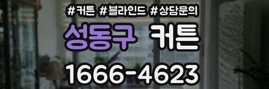 성동구 커튼