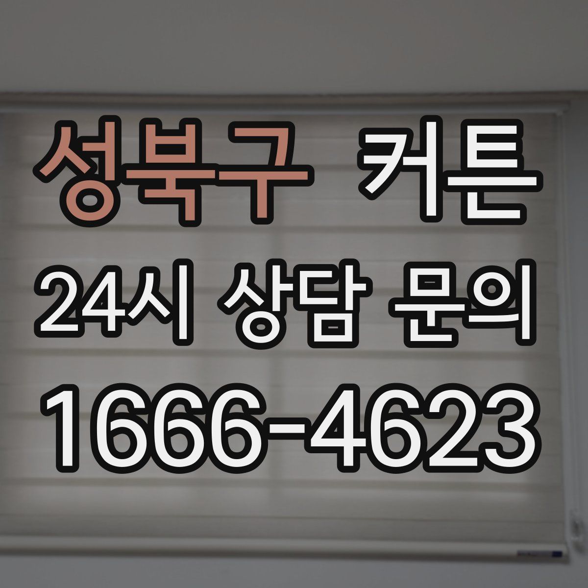 성북구 커튼
