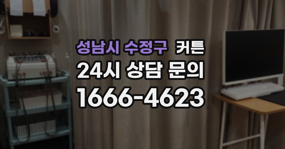 성남시 수정구 커튼