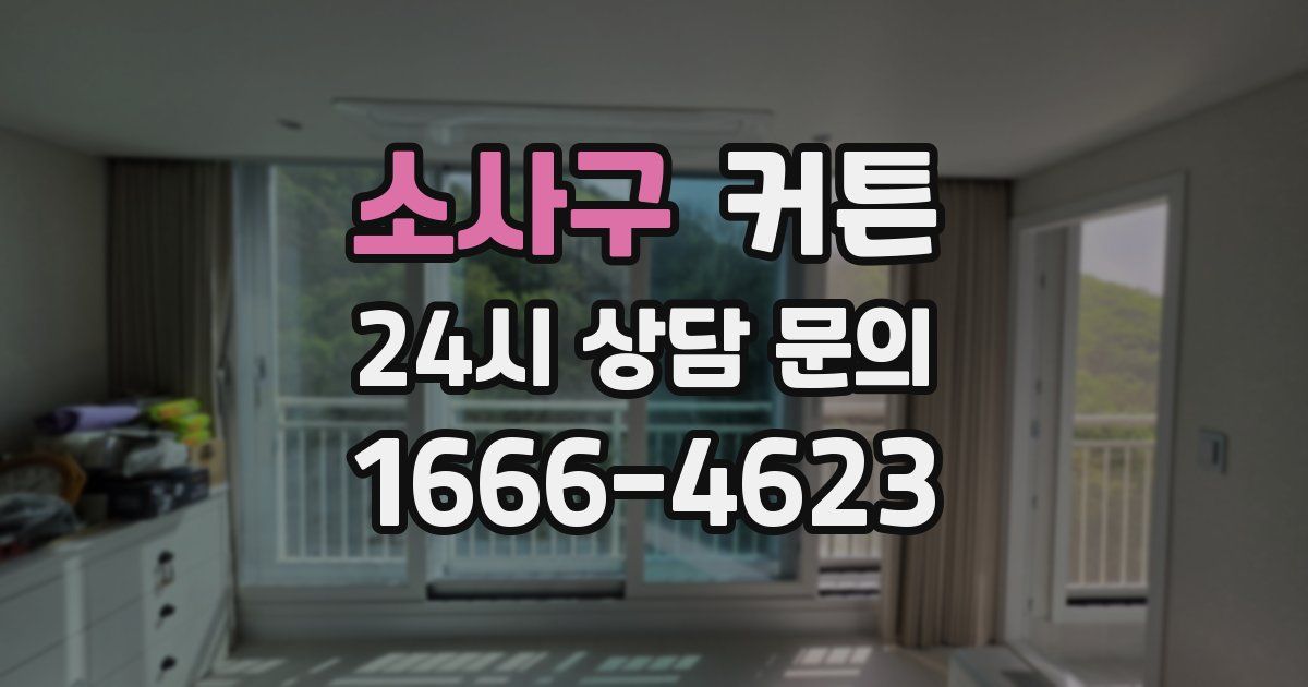 소사구 커튼
