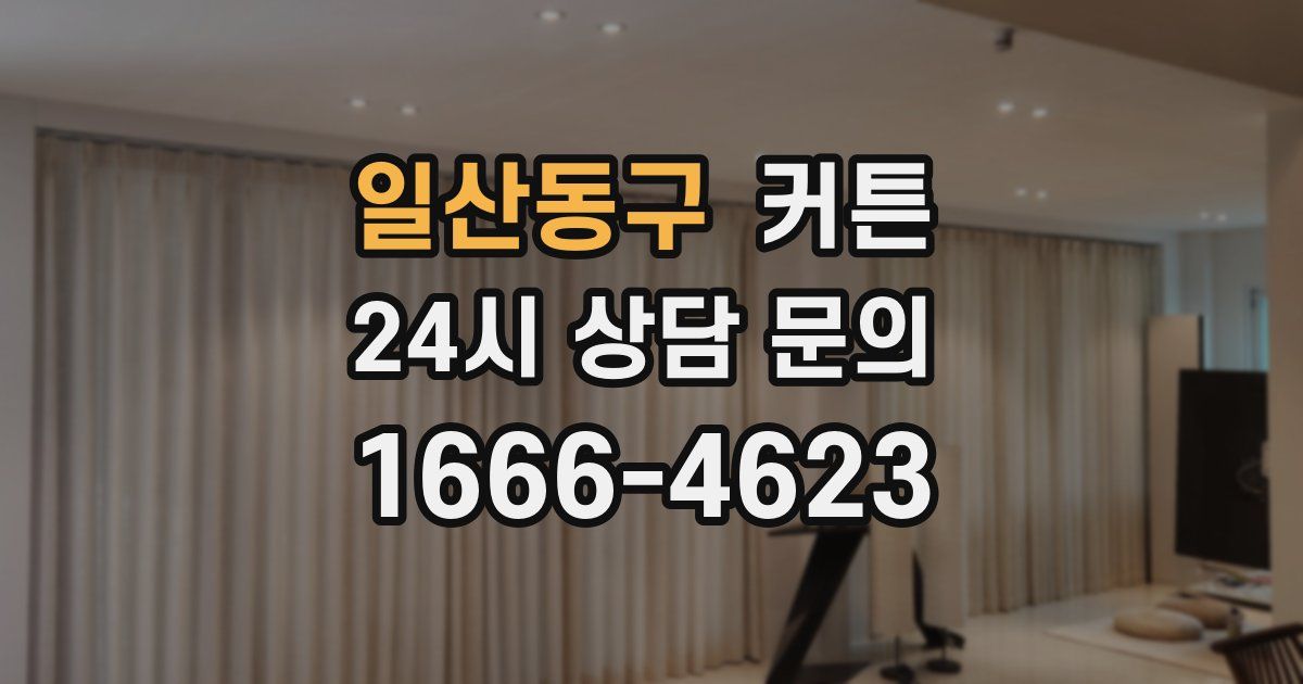 일산동구 커튼