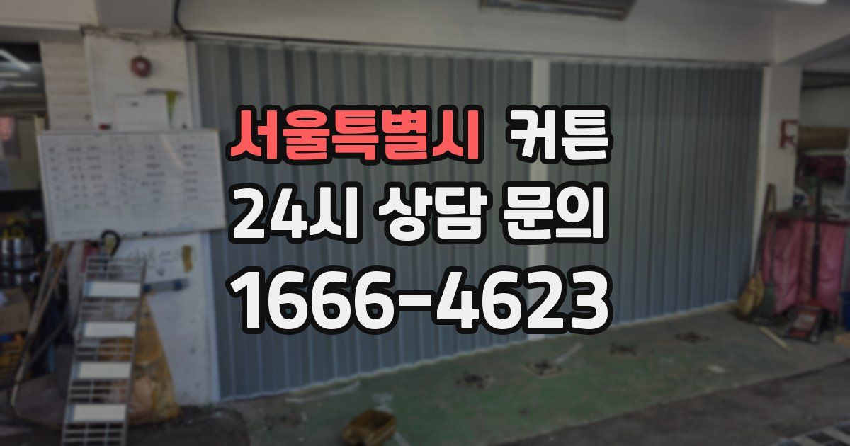 서울특별시 커튼