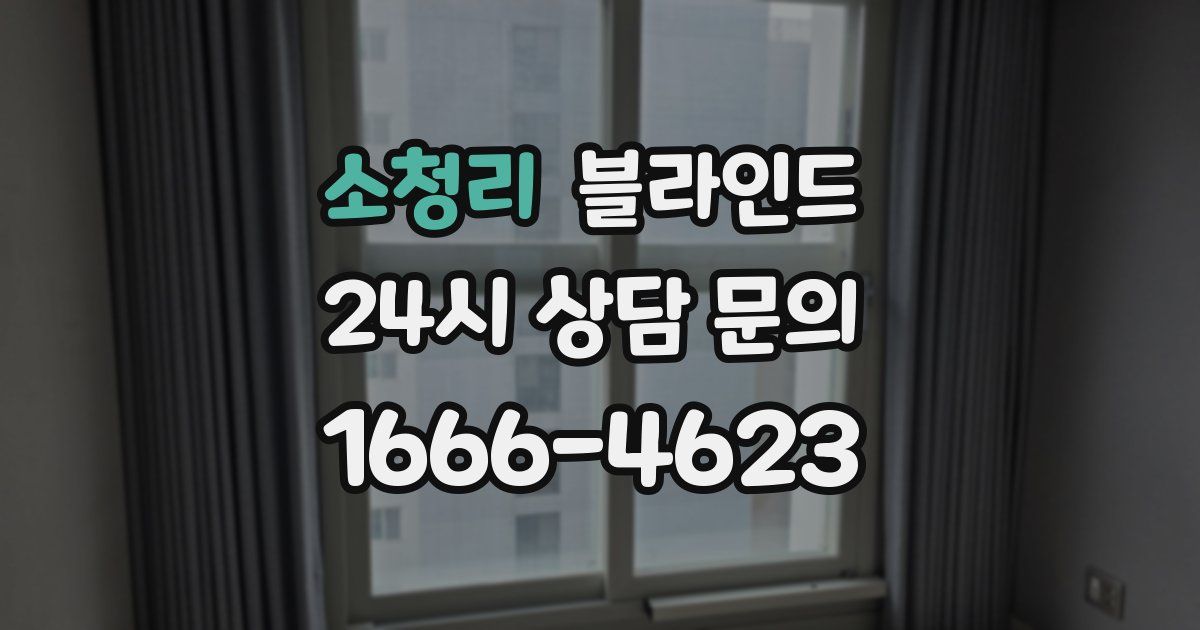 소청리 블라인드