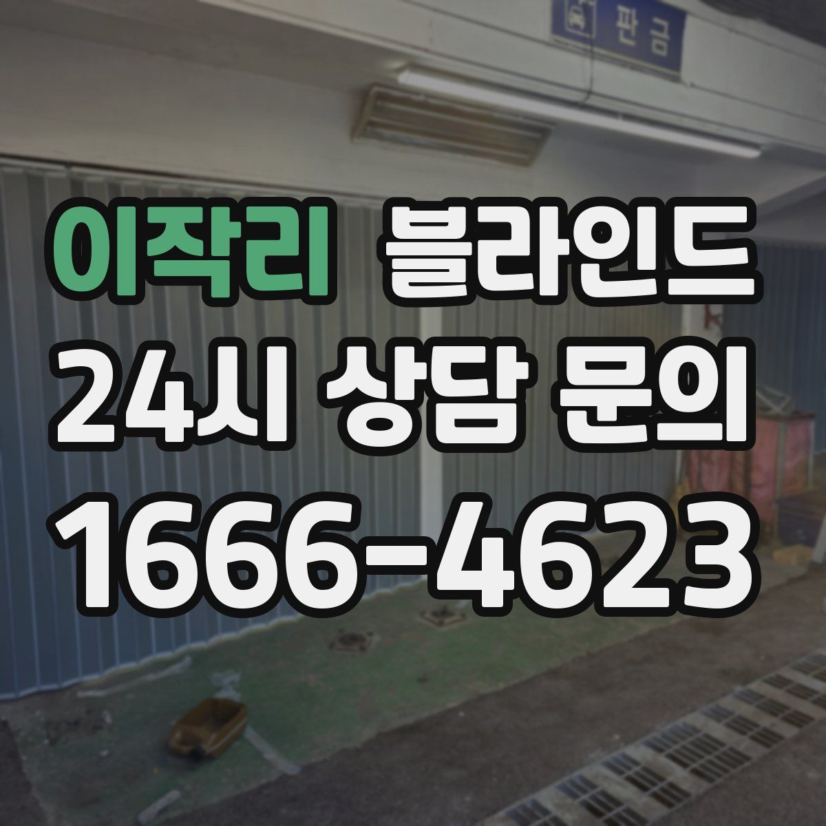 이작리 블라인드