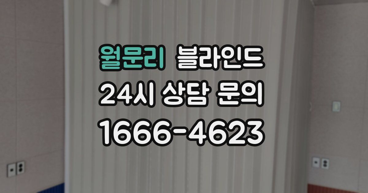 월문리 블라인드