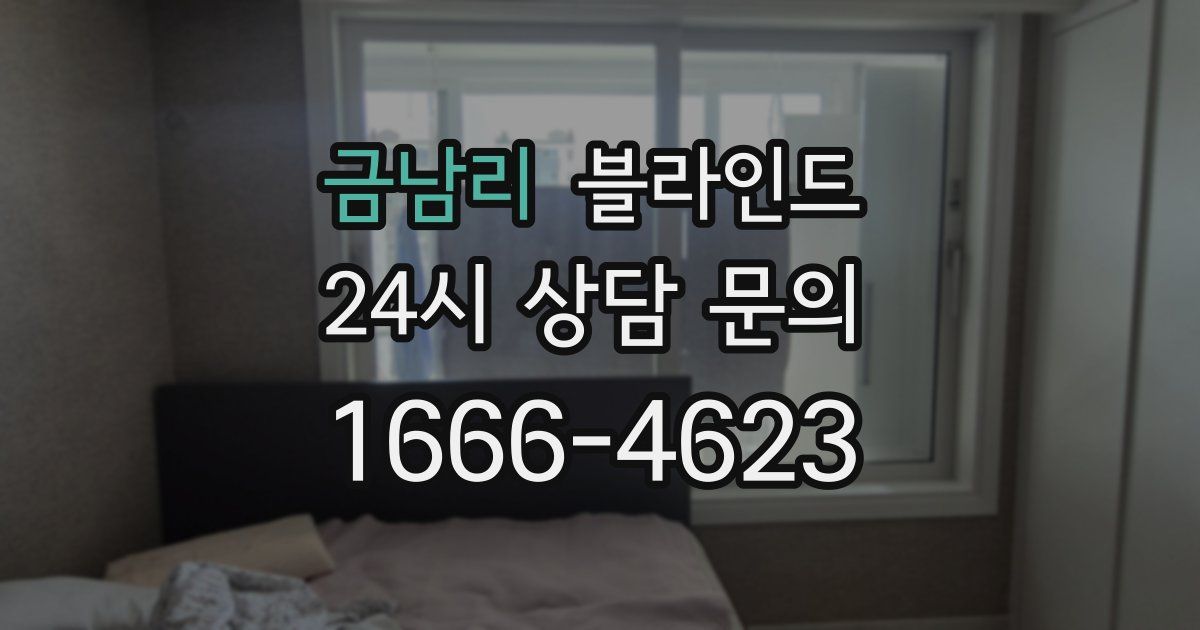 금남리 블라인드