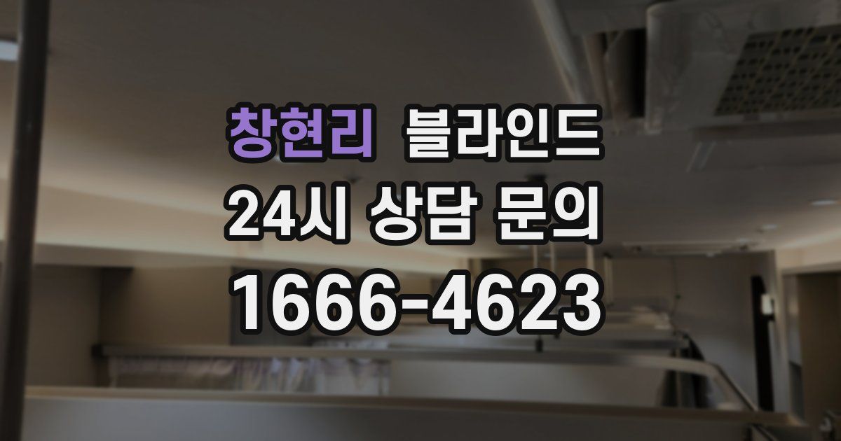 창현리 블라인드