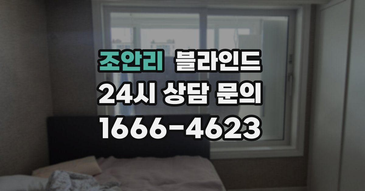 조안리 블라인드