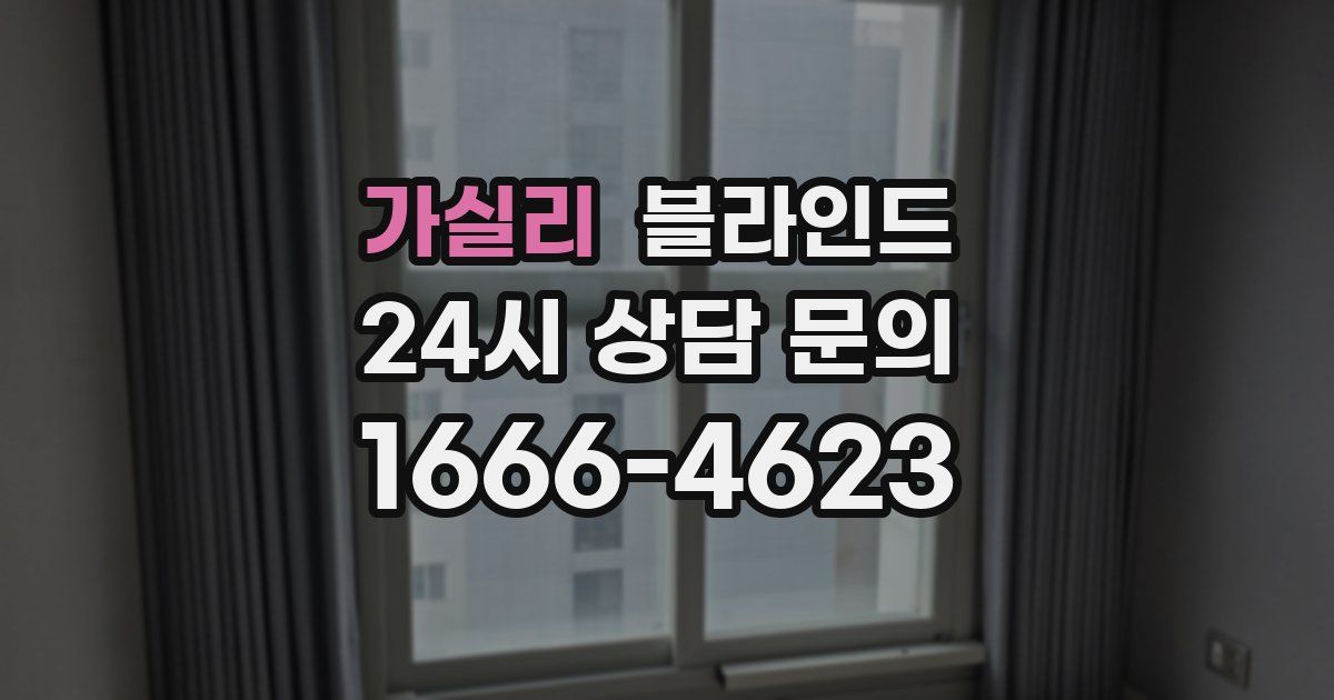 가실리 블라인드