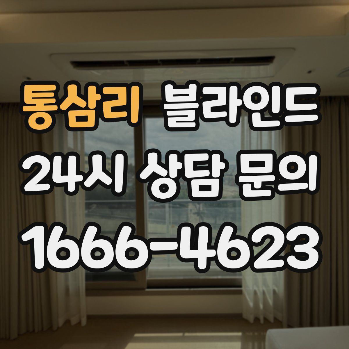 통삼리 블라인드