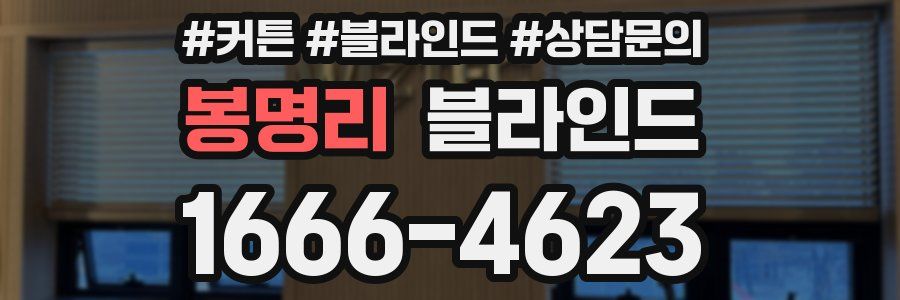 봉명리 블라인드