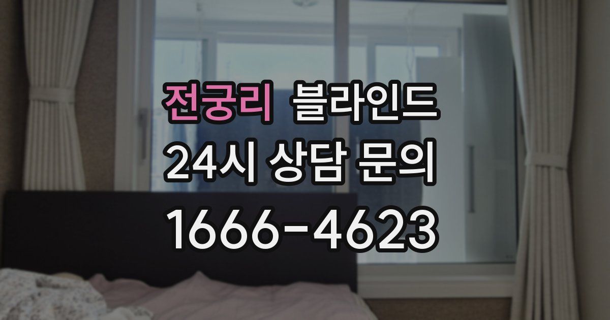 전궁리 블라인드