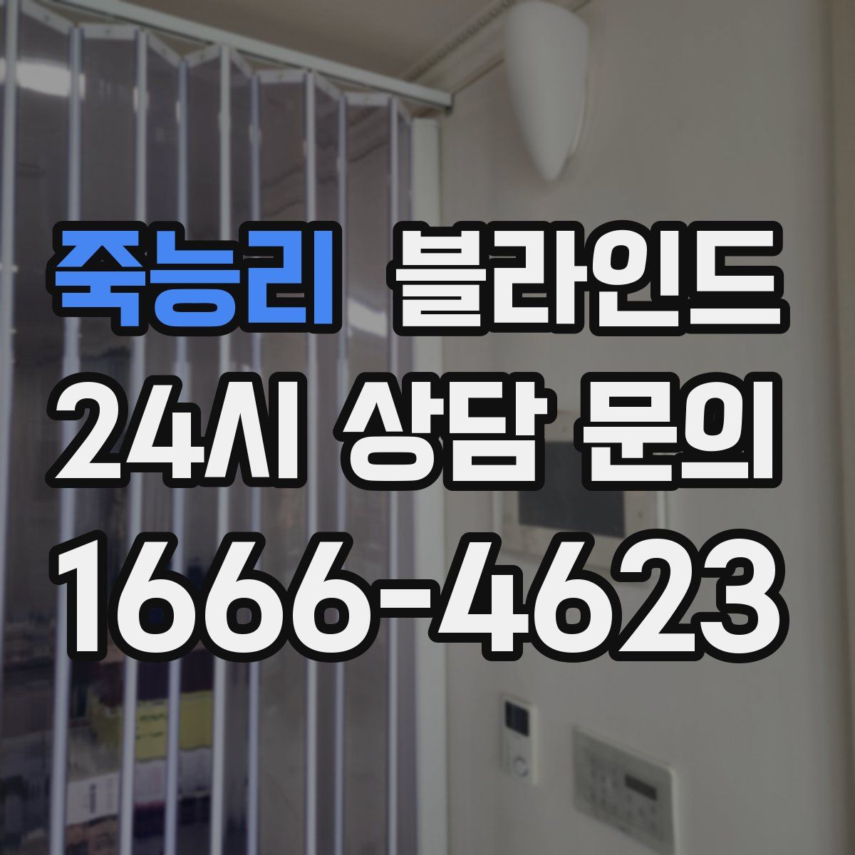 죽능리 블라인드