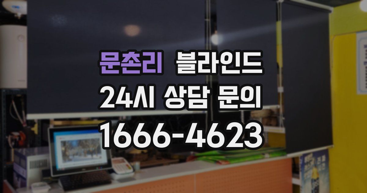 문촌리 블라인드