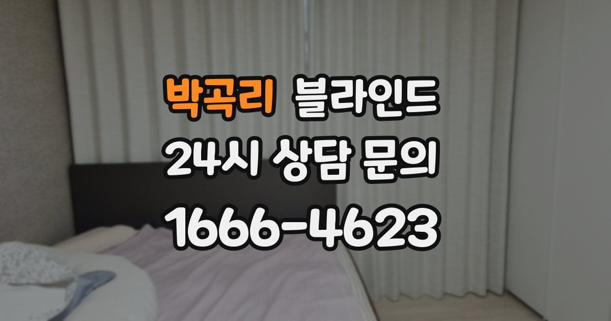 박곡리 블라인드