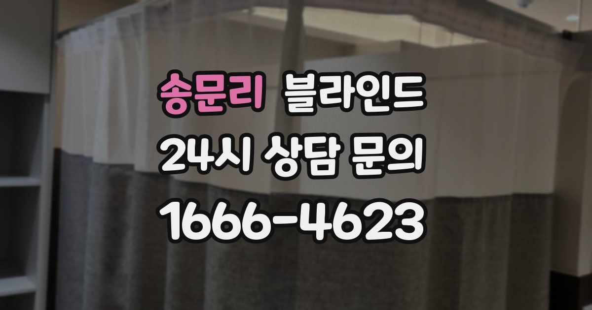 송문리 블라인드