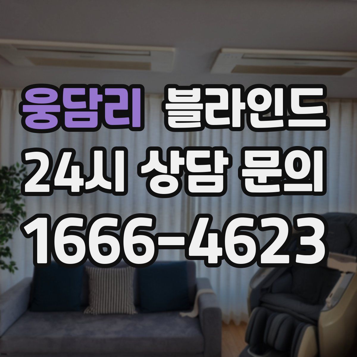 웅담리 블라인드