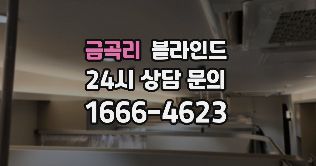금곡리 블라인드
