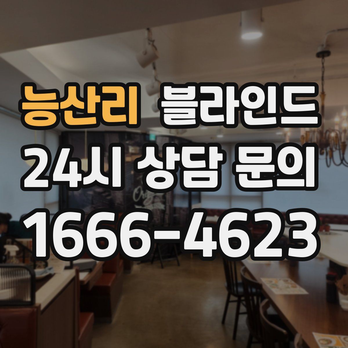능산리 블라인드