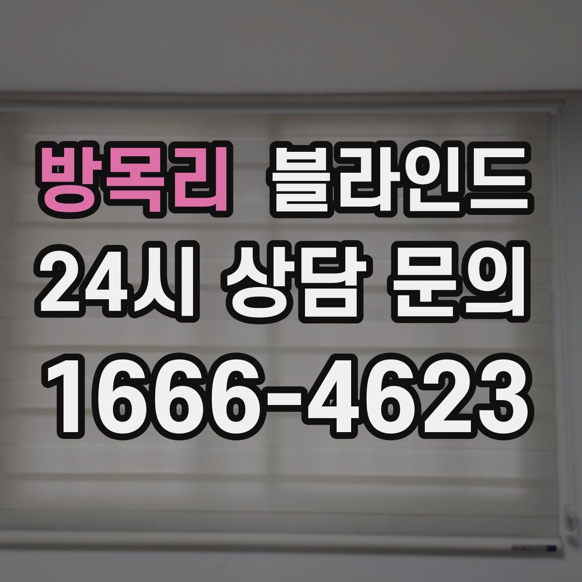 방목리 블라인드