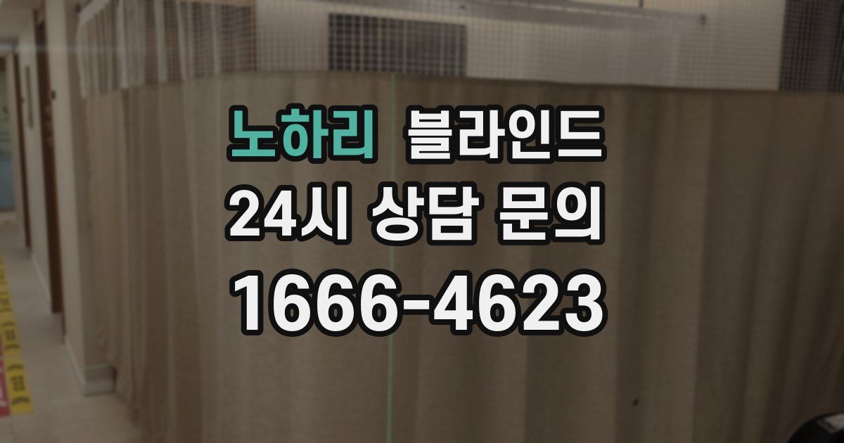 노하리 블라인드
