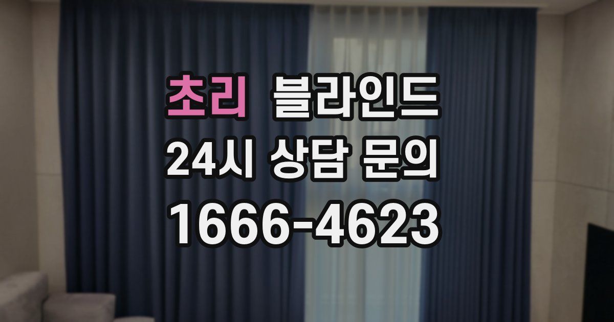 초리 블라인드