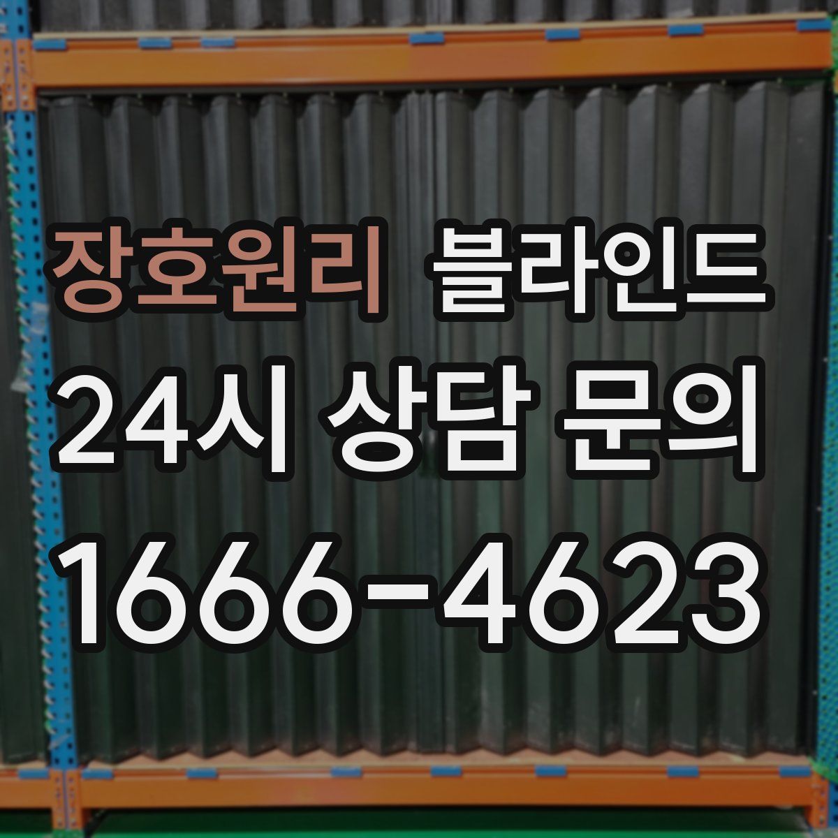 장호원리 블라인드