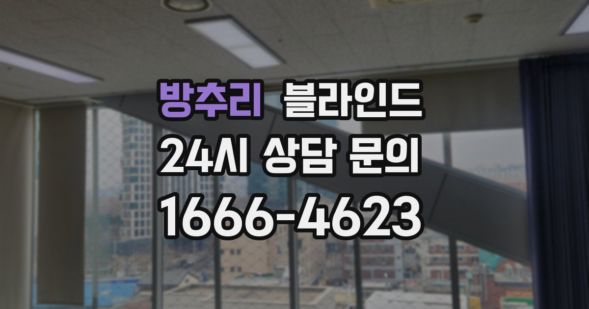 방추리 블라인드