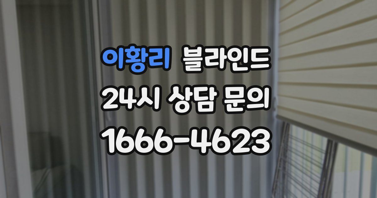 이황리 블라인드