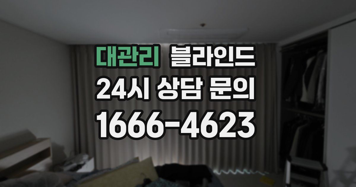 대관리 블라인드