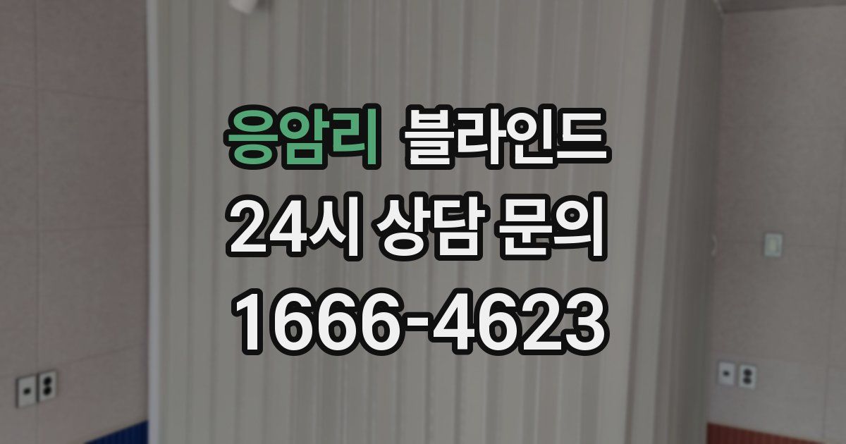 응암리 블라인드