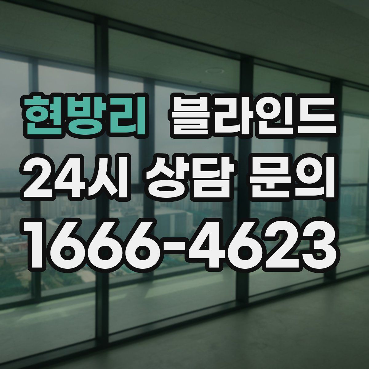 현방리 블라인드