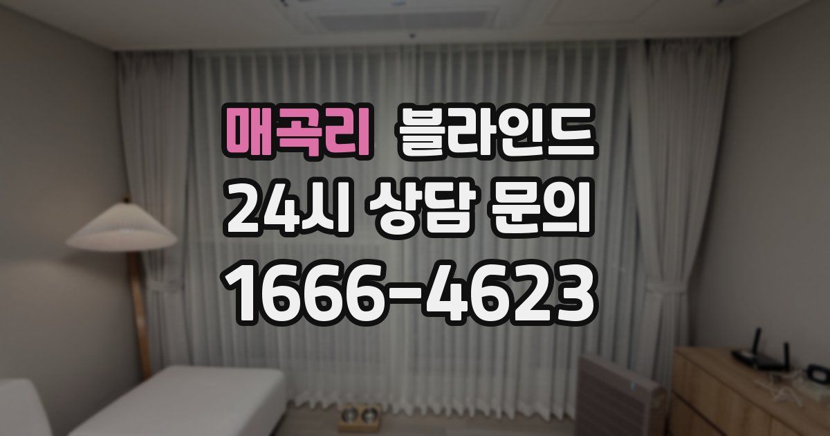 매곡리 블라인드
