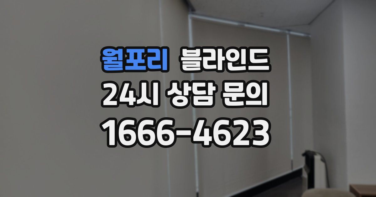 월포리 블라인드