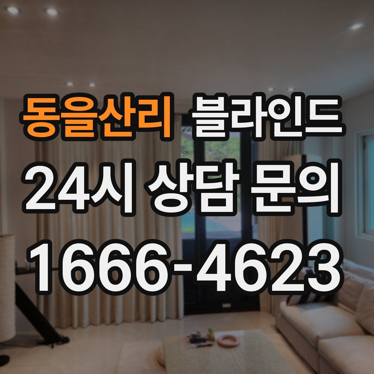 동을산리 블라인드