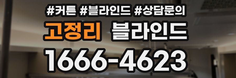 고정리 블라인드