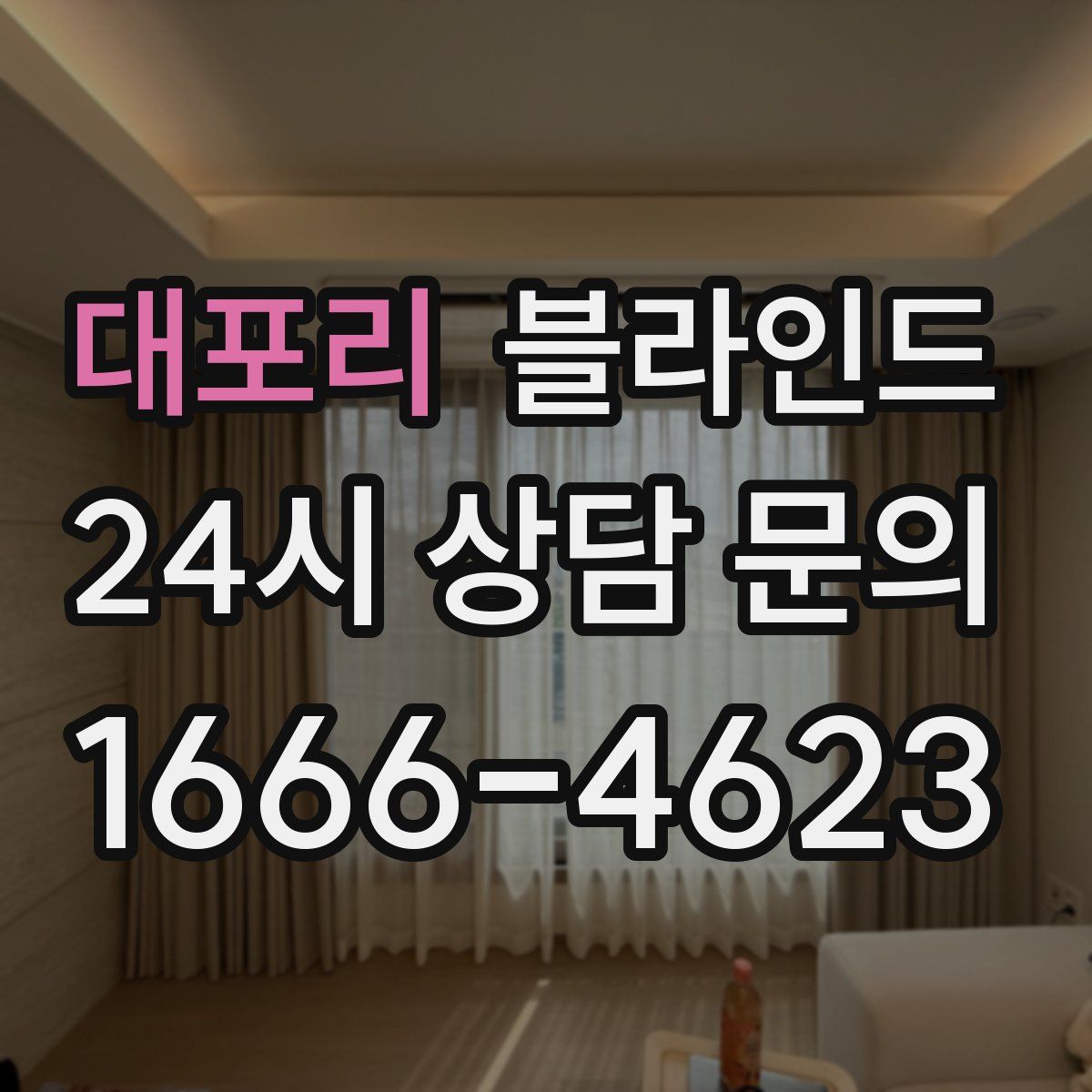 대포리 블라인드