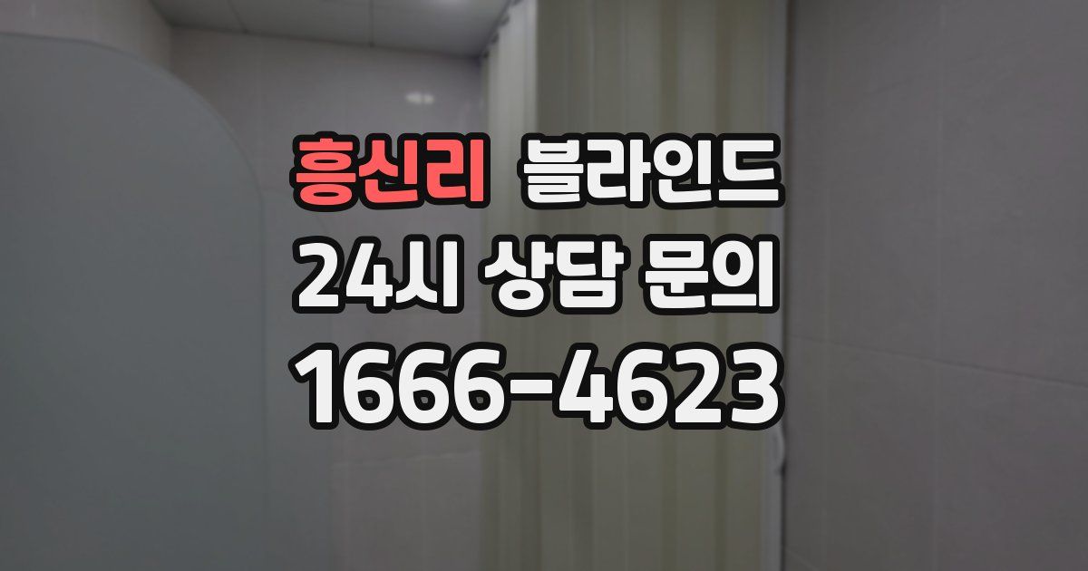 흥신리 블라인드