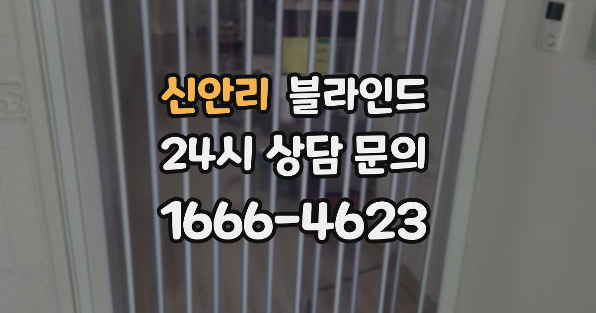 신안리 블라인드