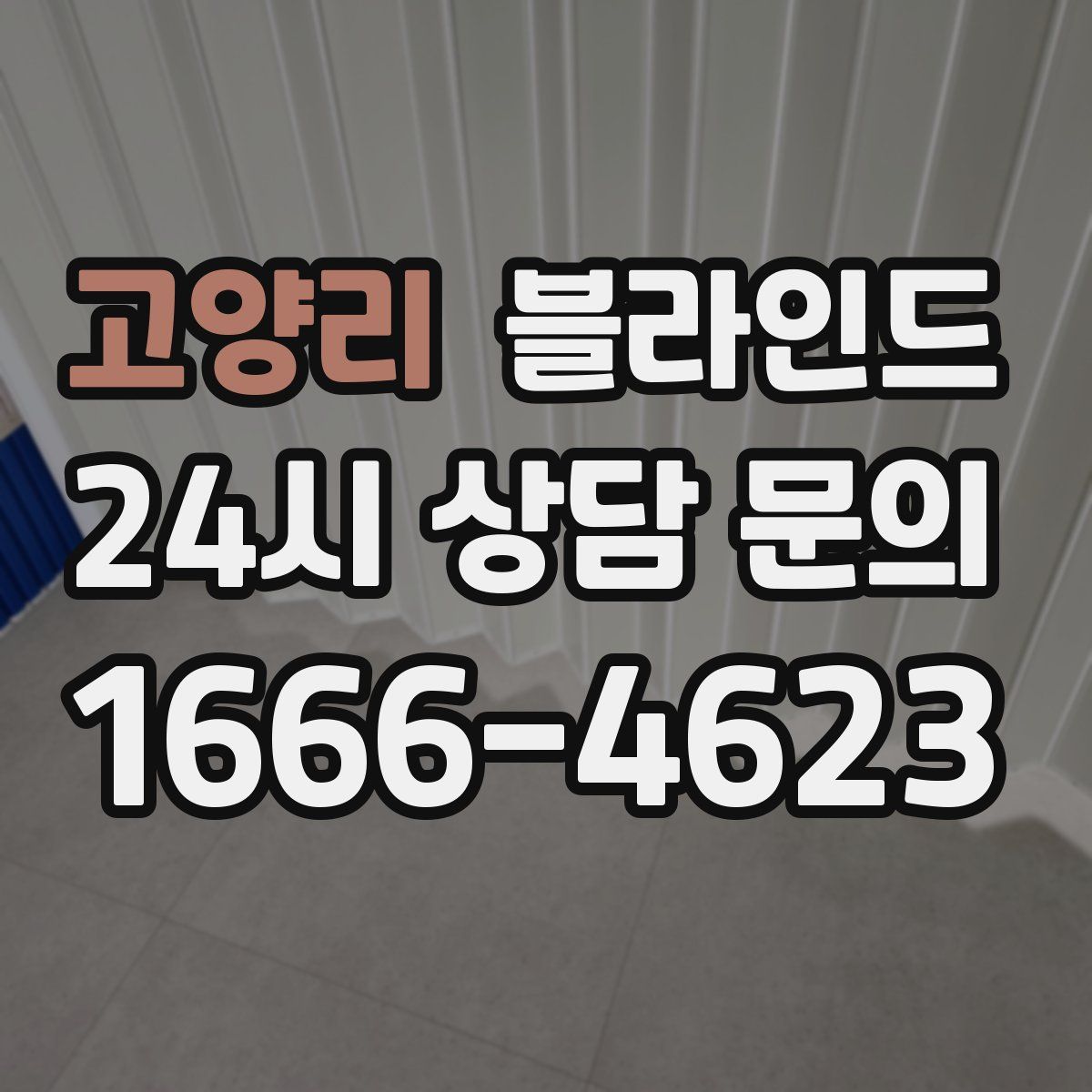 고양리 블라인드