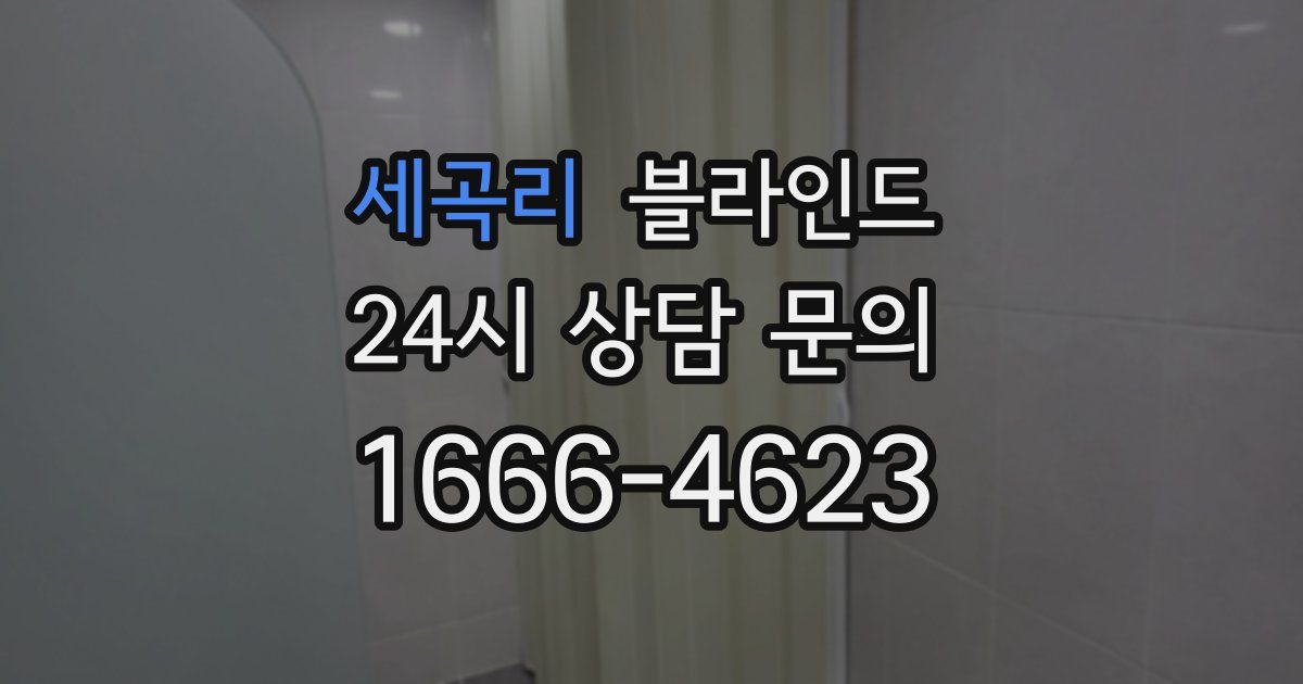세곡리 블라인드