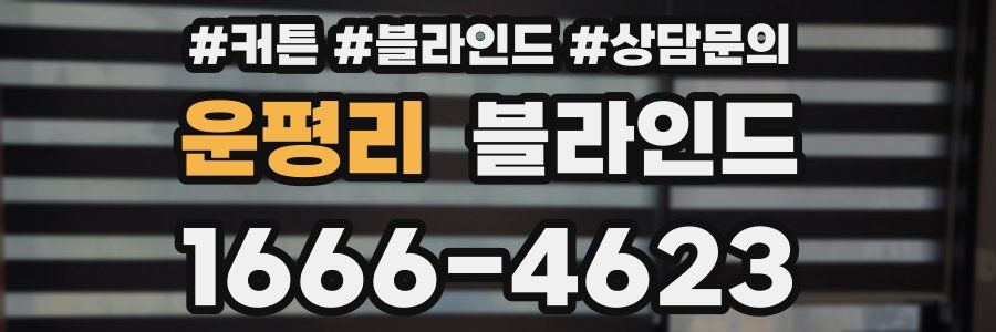 운평리 블라인드