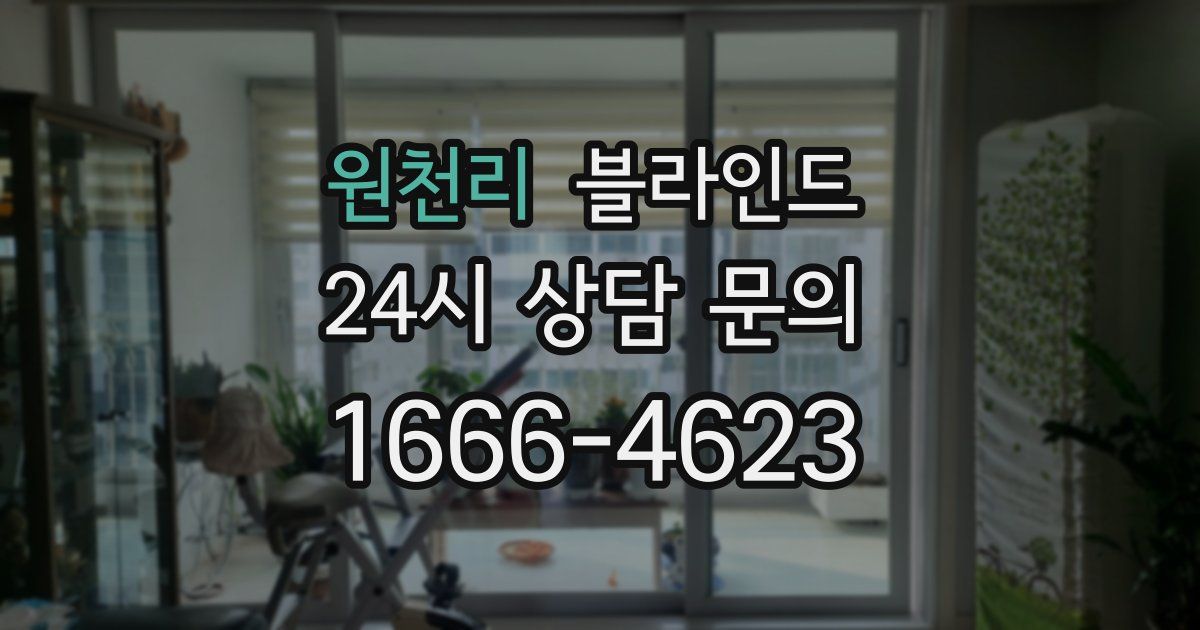 원천리 블라인드