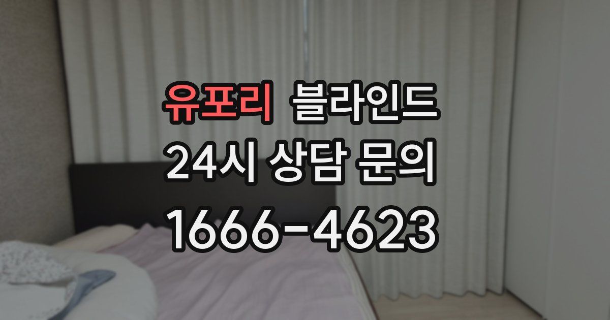 유포리 블라인드