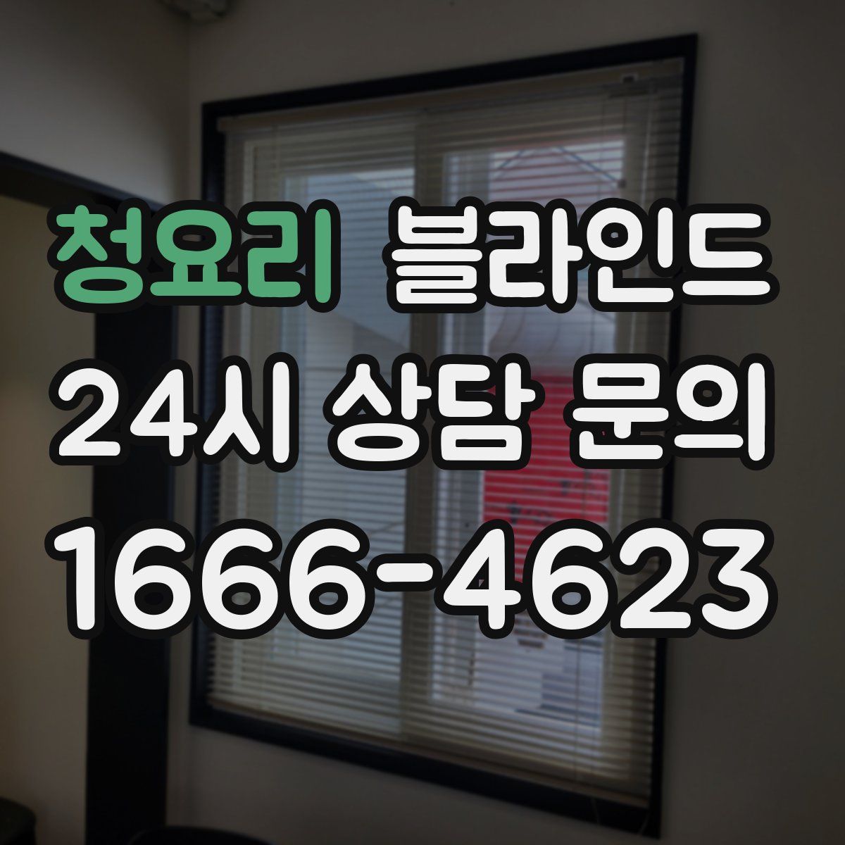 청요리 블라인드