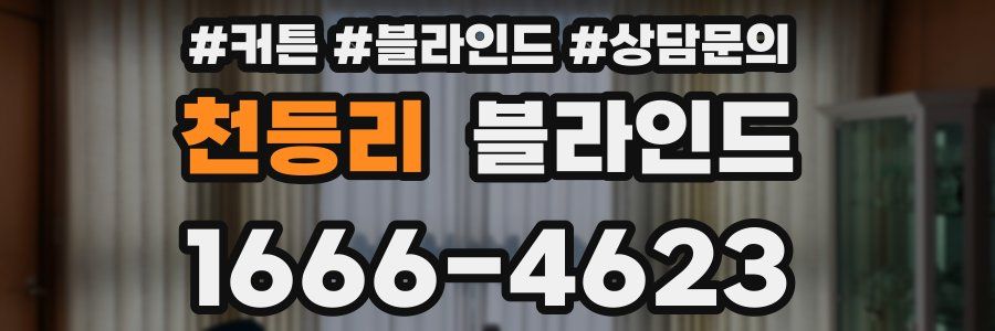 천등리 블라인드
