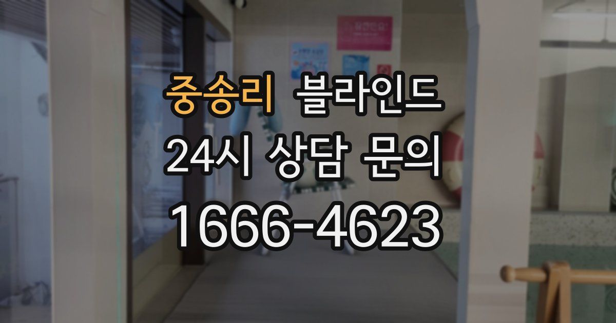 중송리 블라인드