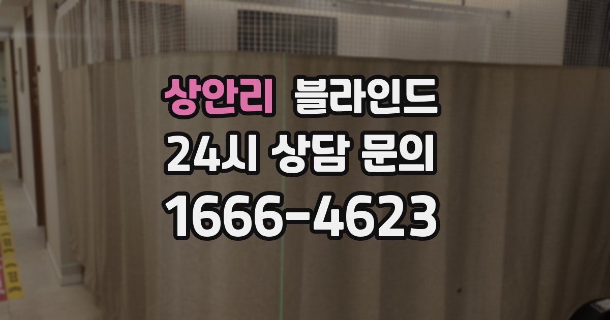상안리 블라인드